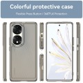 For Honor 70 Pro 5G Candy Series TPU Phone Case(Transparent Grey)