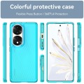 For Honor 70 Pro+ 5G Candy Series TPU Phone Case(Transparent Blue)