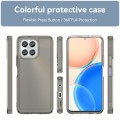 For Honor Play6C Candy Series TPU Phone Case(Transparent Grey)