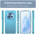 For Honor Magic5 Pro Candy Series TPU Phone Case(Transparent Blue)