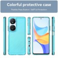 For Honor Play 50 Plus Candy Series TPU Phone Case(Transparent Blue)
