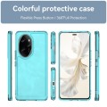 For Honor 100 Pro Candy Series TPU Phone Case(Transparent Blue)