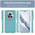 For Honor Magic6 Pro Candy Series TPU Phone Case(Transparent Blue)