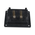 Car RV Modified Square Speaker Junction Box(Black)