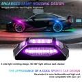 4 in 1 G6 RGB Colorful Car Chassis Light LED Music Atmosphere Light