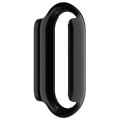 For Xiaomi Mi Band 8 PC + Tempered Film Integrated Protective Watch Case(Black)