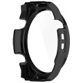 For Xiaomi Haylou Watch R8 PC + Tempered Film Integrated Watch Protective Case(Black)
