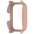 For Xiaomi Haylou Watch 2 LS02 PC + Tempered Film Integrated Watch Protective Case(Pink)