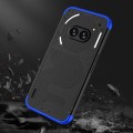 For Nothing Phone 2a GKK Three Stage Splicing Full Coverage PC Phone Case(Black Blue)