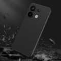 For Xiaomi Redmi Note 13 Pro 5G GKK Three Stage Splicing Full Coverage PC Phone Case(Black)