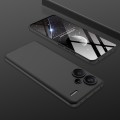 For Xiaomi Redmi Note 13 Pro+ 5G GKK Three Stage Splicing Full Coverage PC Phone Case(Black)