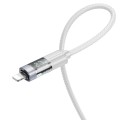BOROFONE BU46 1.2m PD27W USB-C / Type-C to 8 Pin Basic Charging Data Cable with Display(Grey)