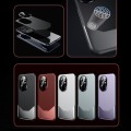 For Honor 100 Electroplated Imitation Ultimate Design PC + Leather Phone Case(Black)