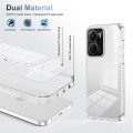 For vivo Y16 2.5mm Anti-slip Clear Acrylic Hybrid TPU Phone Case(Transparent)