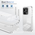 For Realme C53 2.5mm Anti-slip Clear Acrylic Hybrid TPU Phone Case(Transparent)