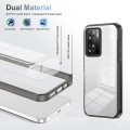 For OPPO A57 4G / A77 4G 2.5mm Anti-slip Clear Acrylic Hybrid TPU Phone Case(Black)