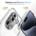 For OPPO Reno11 Pro 5G Global 2.5mm Anti-slip Clear Acrylic Hybrid TPU Phone Case(Transparent)
