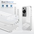 For Huawei P60 2.5mm Anti-slip Clear Acrylic Hybrid TPU Phone Case(Transparent)