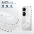For Honor X7b 2.5mm Anti-slip Clear Acrylic Hybrid TPU Phone Case(Transparent)