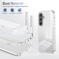 For Samsung Galaxy S24 5G 2.5mm Anti-slip Clear Acrylic Hybrid TPU Phone Case(Transparent)