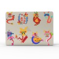 For MacBook 12 inch A1534 UV Printed Pattern Laptop Frosted Protective Case(DDC-1677)