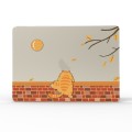 For MacBook Pro 14.2 A2992/A2918/A2779/A2442 UV Printed Pattern Laptop Frosted Protective Case(DDC-1