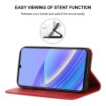 For TCL 40 SE Magnetic Closure Leather Phone Case(Red)