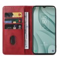 For TCL 40 XE Magnetic Closure Leather Phone Case(Red)