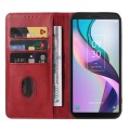 For TCL Ion X Magnetic Closure Leather Phone Case(Red)