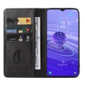 For TCL 40 R 5G Magnetic Closure Leather Phone Case(Black)