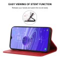 For TCL 40 R 5G Magnetic Closure Leather Phone Case(Red)