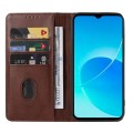For UMIDIGI G5 Mecha Magnetic Closure Leather Phone Case(Brown)
