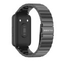 For Samsung Galaxy Fit 3 Mijobs Bamboo Metal Watch Band(Black)