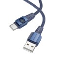 BOROFONE BU47 3A USB to USB-C/Type-C Charging Data Cable, Length: 1.2m(Blue)