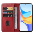 For Honor Play 50 Plus Magnetic Closure Leather Phone Case(Red)