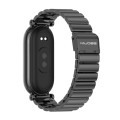 For Xiaomi Mi Band 8 Mijobs GT4 Bamboo Buckle Metal Watch Band(Black)