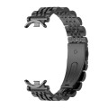 For Xiaomi Mi Band 8 Mijobs GT4 Seven Beads Metal Watch Band(Black)