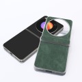 For ZTE nubia Flip/Libero Flip PU Leather Black Edge Phone Case(Green)