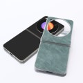 For ZTE nubia Flip/Libero Flip PU Leather Black Edge Phone Case(Light Blue)