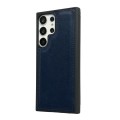 For Samsung Galaxy S23 FE 5G Cowhide Texture Back Cover Phone Case(Royal Blue)