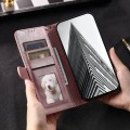For iPhone 7 / 8 / SE 2022 Simple 6-Card Wallet Leather Phone Case(Rose Gold)