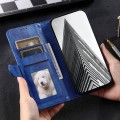 For Xiaomi Poco X5 Simple 6-Card Wallet Leather Phone Case(Blue)