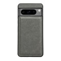 For Google Pixel 9 Cowhide Texture Back Cover Phone Case(Grey)