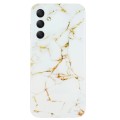 For Samsung Galaxy A05S IMD Marble Pattern TPU Phone Case(White)