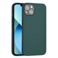 For iPhone 13 R20 Leather Pattern Phone Single Case(Green)