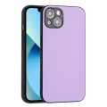 For iPhone 13 mini R20 Leather Pattern Phone Single Case(Purple)