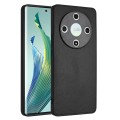 For Honor X9b/Magic6 Lite 5G R20 Leather Pattern Phone Single Case(Black)