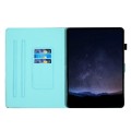 For iPad 10th Gen 10.9 2022 Painted Litchi Leather Sewing Smart Tablet Case(Meteor Butterfly)