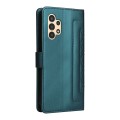 For Samsung Galaxy A13 5G / 4G Diamond Lattice Leather Flip Phone Case(Green)