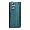 For Samsung Galaxy A54 5G Diamond Lattice Leather Flip Phone Case(Green)